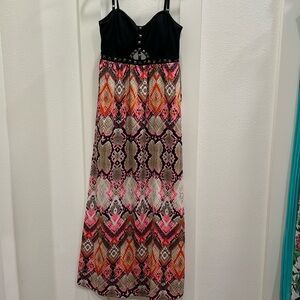 BEBE Maxi Dress Women’s Size M